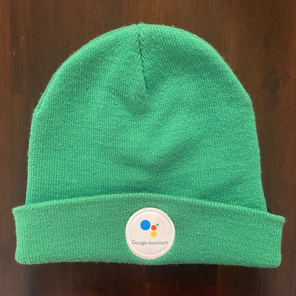 Google Assistant Beanie Knit Cap Skully Hat